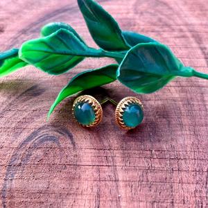 Elegant Natural Green <b>Onyx</b> Gemstone <b>Earrings</b> Handmade 925 Sterling Silver Jewelry Artisan Handmade Fashion Jewelry - Product Image 4