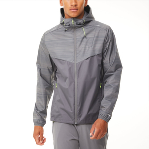 แจ็กเก็ตกันฝนแบบลำลองเสื้อกันลมออกแบบได้ตามต้องการ - Product Image 1