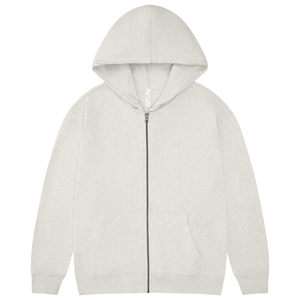 Sweat à capuche en coton éponge français de haute qualité pour hommes et femmes pull chaud sérigraphie personnalisée - Product Image 3