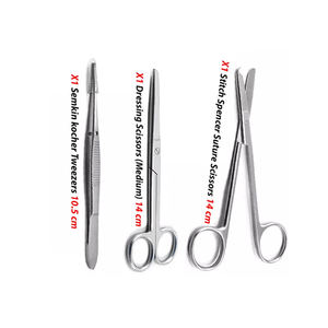 Instruments chirurgicaux manuels réutilisables en acier inoxydable de haute qualité, ensembles de pansements pour la chirurgie générale - Product Image 4