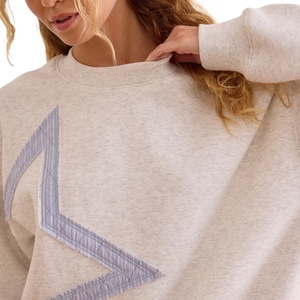 Vestido de sudadera suave de alta calidad, estampado y bordado, sudaderas personalizables para mujer, sudadera con relieve 3D, venta al por mayor - Product Image 3