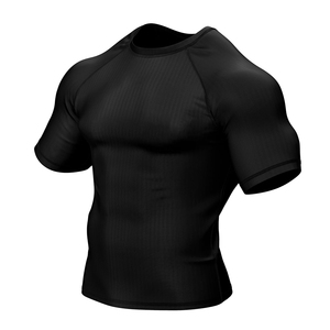 เสื้อยืด MMA Rashguard แบบรัดกล้ามเนื้อใหม่2025สำหรับผู้ชายกางเกงมวยไทยขาสั้นแบบกางเกงป้องกันการผื่นคันกีฬายิม bjgi มวย - Product Image 3