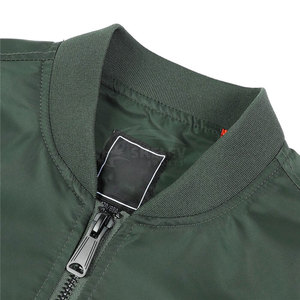 Custom Made Breathable Bomber Winter <b>Jacket</b> For <b>Men</b> <b>Long</b> Sleeves Best Selling <b>Men</b> Bomber <b>Jacket</b> - Product Image 2