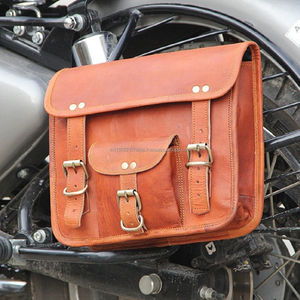 กระเป๋าหนังแท้มอเตอร์ไซค์,กระเป๋าขนาด10*13นิ้วสำหรับไบเกอร์ใช้ได้ทั้งชายและหญิงเข็มขัดสำหรับไปเที่ยว - Product Image 1