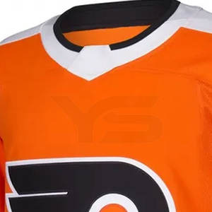 Jersey de hockey sobre hielo de alta calidad Venta caliente con diseño de logotipo personalizado Estilo de sublimación-Conjuntos - Product Image 3