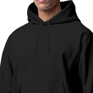 เสื้อสเวตเตอร์สวมหัวมีฮู้ดโอเวอร์ไซส์สำหรับผู้ชายเสื้อกันหนาวผ้าฝ้ายแบบสวมหัวทรงหลวมเสื้อมีฮู้ดแขนยาวลำลองแฟชั่น - Product Image 3