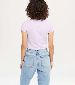 Venta al por mayor de fábrica, ropa deportiva personalizada de alto impacto, camisetas cortas de gimnasio, Camiseta corta de fitness de verano ecológica con mangas cortas - Product Image 2