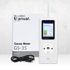 Mới từ trường Meter kỹ thuật số <span class=keywords><strong>gauss</strong></span> Meter Tesla Meter xách tay Detector 0 ~ 25K GS phạm vi màu hiển thị - Product Image 2
