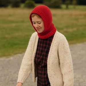 Pasamontañas de Invierno a la Moda, con Capucha de Forro Polar Cortavientos, Impermeable y Transpirable, para Motocicleta, Bicicleta, Deportes al Aire Libre, con Diseño a Cuadros - Product Image 6