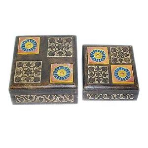 Top Standard produit haute qualité à la main maison boîtes décoratives coffre au trésor bois artisanat cadeau article boîte en bois vente chaude - Product Image 1