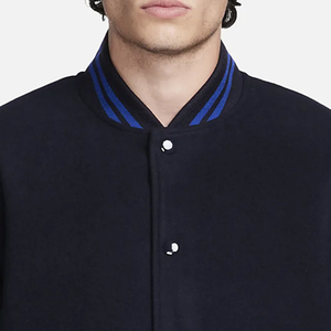 OEM Varsity <b>Jackets</b> Wool <b>Leather</b> College <b>Jackets</b> Exporter Varsity <b>Jacket</b> Letterman Cotton Fleece Standard Length for Everyday - Product Image 4