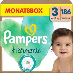 Couches Pampers Harmonie Taille 3, 186 couches, 6 kg-10 kg, Protection douce pour la peau avec 100% PampersProtection - Product Image 5