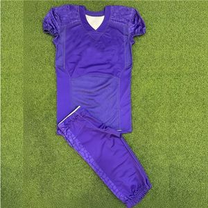 Nouveauté 2025 – Ensembles Maillots et Shorts de Football Américain Personnalisés de Haute Qualité pour l'Été – Imprimés Unisexe pour Adultes 100% Polyester – Vente en Gros - Product Image 5