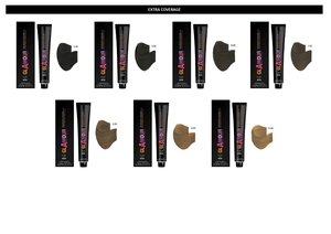 Erreelle Italia Glamour Crème Colorante Professionnelle Permanente Couvrance Extra Grade Premium 120ml Coloration Capillaire Naturelle - Product Image 2