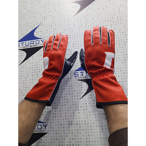 Guantes de muñeca extendidos para montar en motocicleta Guantes largos de motorista de dedo completo Guantes de carreras Sim personalizados Equipo a prueba de viento - Product Image 2