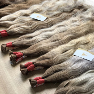 ผมต่อแท้คุณภาพสูง 100% เกรดเวอร์จิ้น ตรงธรรมชาติ สไตล์หรูหรา สีธรรมชาติ จำนวนมาก จากเวียดนาม ราคาขายส่งที่ดีที่สุด น้ำหนัก 100 กรัม - Product Image 1