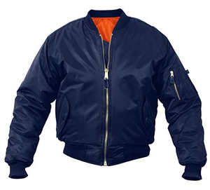 Blouson d'aviateur en satin de soie de haute qualité pour hommes Blouson d'aviateur matelassé en satin à la nouvelle mode et au nouveau style - Product Image 5