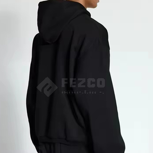 Survêtements à capuche d'hiver de coupe régulière pour hommes avec des motifs et des couleurs personnalisables 100% coton à séchage rapide et respirant - Product Image 4