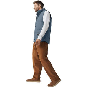 Chaleco Acolchado Urbano para Hombre, Ropa Exterior sin Mangas - Product Image 5