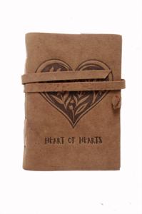 Diario de Cuero con Tapa Dura y Grabado del Árbol de la Vida, Hecho a Mano, con Piedras Semipreciosas - Cuaderno y Diario Personalizado Vintage - Product Image 3