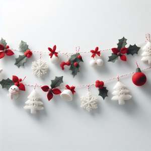 รู้สึกว่าคริสต์มาสพวงมาลัย: ทางเลือกการตกแต่งบ้านที่ยั่งยืนและมีชีวิตชีวาทำด้วยมือในประเทศเนปาล - Product Image 3