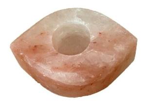 ที่วางเทียนทีไลท์ทรงดวงตาเกลือหิมาลายันทรงตาไว้ที่วางเทียนเกลือหิมาลัยแบบเดี่ยวขนาด1กก. - Product Image 5