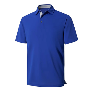 Vente en gros Polo de golf de performance sportive unisexe avec logo personnalisé polo de golf à manches courtes imprimé vierge pour hommes - Product Image 2