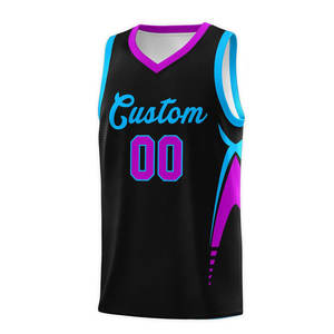 Équipe de fête de rue maillot de Streetball personnalisé maillot de football Streetwear personnalisé maillot de basket-ball brodé service OEM confortable - Product Image 1