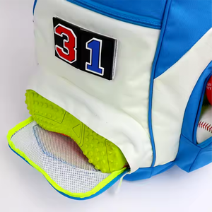 Nueva bolsa de béisbol CustomLogo deportes profesional venta al por mayor Softball Bat mochila paquete con compartimento para zapatos bolsa de béisbol al aire libre - Product Image 4