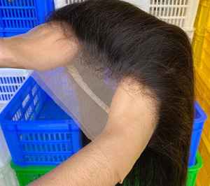 GREAT DEALS NATURAL INDIAN HUMAN <b>HAIR</b> 100% VIRGIN REMY <b>EXTENSIONS</b> WIGS for SOFT SMOOTH DURABLE <b>SEAMLESS</b> BLEND Silky Straight - Product Image 4