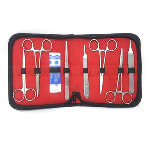 8 Pcs Basic Dissection Kit Manual Power Complete Storage Case-Stainless Steel Instrument Chirurgie Kit Wholesale Rate sutur kit - Product Image 1