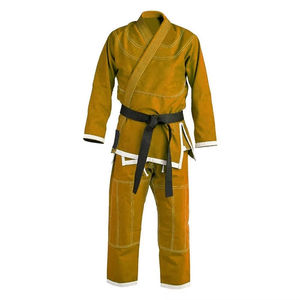 Kimono de Jiu Jitsu Brasileño para Hombre, Conjunto de Uniforme de Entrenamiento para Adultos, Transpirable, Ligero, de Secado Rápido, Antiarrugas, 100% Algodón - Product Image 2