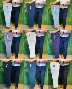 Pantalones Formales de Diseño Único, Corte Recto, Cintura Media para Hombre, Tallas Personalizadas, Varios Colores, Mejor Calidad, Mayorista de la India - Product Image 6