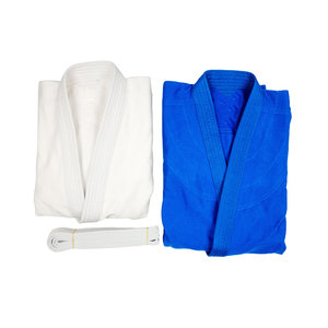 Uniforme léger Judo Gi avec patchs de broderie pour karaté boxe autres pratiques d'arts martiaux - Product Image 2