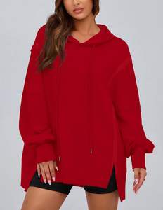 Sweats à capuche surdimensionnés pour femmes de haute qualité Prix raisonnable Créez votre idée Meilleur matériel Maintenant dans la nouveauté pour les sweats à capuche pour femmes - Product Image 1