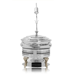 Prix de gros Chauffe-plats de bonne qualité pour hôtel restaurant mariage en acier inoxydable d'occasion chauffe-plats pour buffet avec couvercle suspendu - Product Image 5