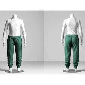 กางเกงจ็อกเกอร์ลำลองผู้ชายสำหรับฤดูใบไม้ร่วงและฤดูหนาว ผ้าแคนวาส ระบายอากาศได้ดี น้ำหนักเบา มีกระเป๋า โลโก้ที่ขอบเอว รุ่นยอดนิยม - Product Image 4