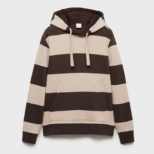 Sweat-shirts à capuche pour hommes de haute qualité, 100% coton, doublés, anti-froissement, lourds, streetwear, avec logo personnalisé - Product Image 1