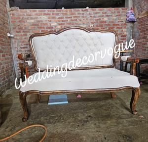 Sofá nupcial de lujo, sofá para novia y novio, diseño duradero, superventas, muebles de boda con acabado artesanal, asequible - Product Image 3