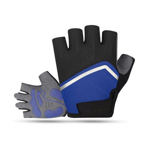 Guantes de impacto de medio dedo personalizados para hombres y mujeres Guantes de ciclismo antideslizantes para ciclismo de montaña - Product Image 4