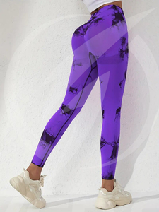 Leggings de yoga taille haute décontractés pour femmes Scrunch Butt Push-Up Workout Tummy Control Respirant Wholesale High Waist Yoga Wear - Product Image 3