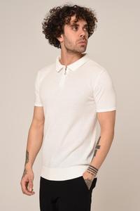 เสื้อ100% แขนสั้นสำหรับผู้ชายเสื้อสเวตเตอร์กอล์ฟผ้าถักน้ำหนักเบามีซิประบายอากาศได้ดีในฤดูร้อน - Product Image 2