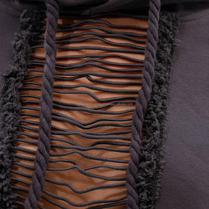 Jersey de algodón con estampado de pantalla, Sudadera con capucha de gran tamaño y pantalones de chándal, Top corto, sudaderas con capucha, sudadera de cuello redondo para mujer - Product Image 6