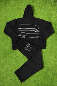 Conjunto de Sudadera con Capucha y Pantalones Deportivos de Invierno Personalizados, Traje de Felpa con Adornos de Diamantes de Imitación, Sudadera con Capucha 100% Algodón, Pantalones Jogger OEM - Product Image 2