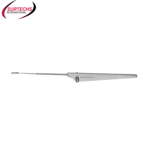 Instrumento de artroscopia de rodilla Manual de Surtechs mango TRIANGULAR cuchillo de plátano instrumento quirúrgico Premium para procedimientos ortopédicos - Product Image 5