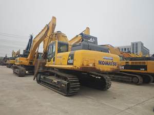 Excavatrice sur chenilles Komatsu 38 tonnes PC450-8 modèle 2015 d'occasion avec moteur Komatsu, capacité de la benne de 1,0 m³, testée et inspectée - Product Image 3