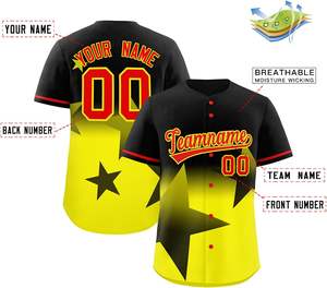 Jersey y pantalones de béisbol para hombre, diseño personalizado, cuello en V, conjunto de uniforme de equipo, nuevo estilo, uniforme de béisbol cómodo - Product Image 2