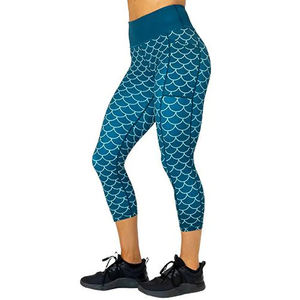 2024 personnalisé haute qualité femmes Yoga Leggings 100% coton respirant tricoté juste prix sublimé Leggings nouveau Style femmes - Product Image 1