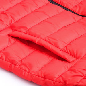 Personalizado CON CAPUCHA DE MODA Puffer chaleco hombres de alta calidad transpirable Premium acolchado prendas de vestir exteriores clima frío ropa de invierno - Product Image 5