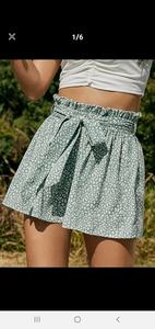 Pantalones cortos estampados para mujer con bolsillos de buena calidad 100% algodón rayón pantalones cortos para mujer suave de talla grande fabricante y proveedor a granel - Product Image 6